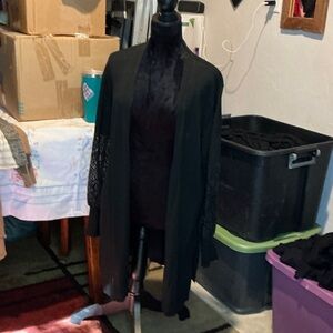 Chic Black Women's Cardigan